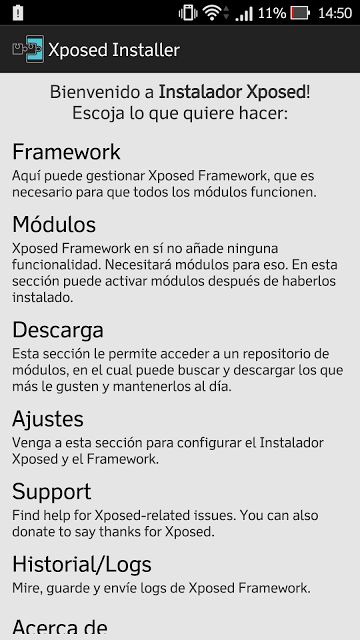Instalar Xposed framework para Asus Zenfone 2 (ZE551ML y ZE550ML) con Android 5.0