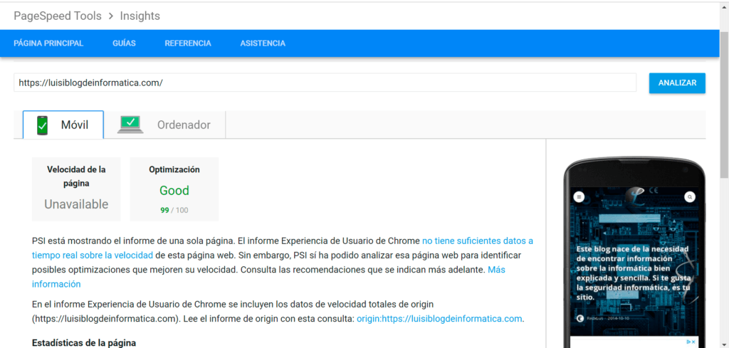 Mejorar la velocidad de carga en WordPress 1