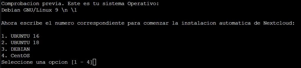 Instalar Nextcloud 0