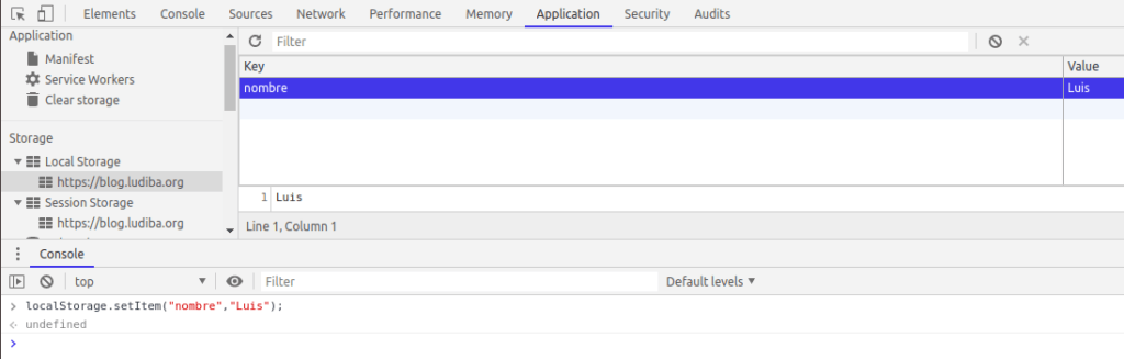 Local Storage y Session Storage Javascript 0