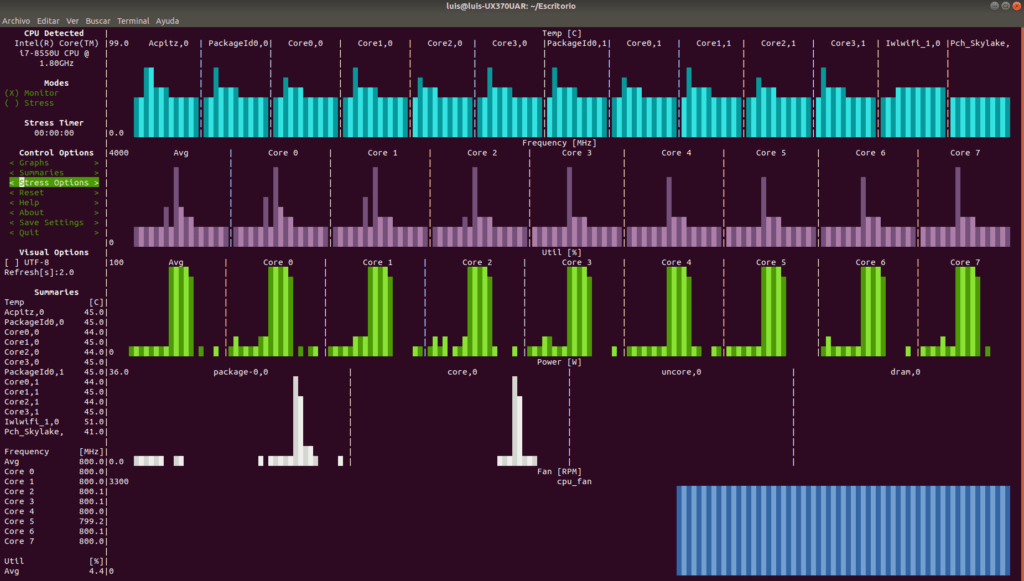 Probar CPU y otras pruebas de rendimiento (Benchmark) 1